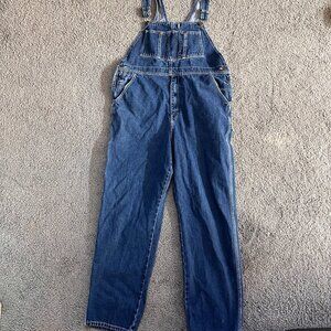 Field Tested Guide Gear Denim Overalls Men's Size Large - Excellent Condition
